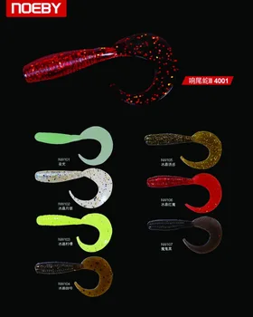 For Cheap Bass Bottom Baits Grubs Soft Plastic Lures Without Hooks for Lake – Soft Lure – view 5