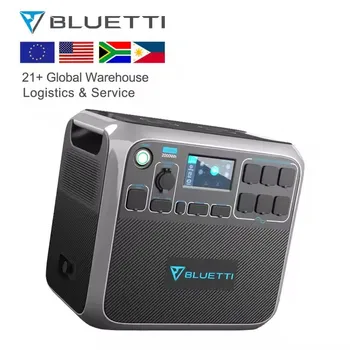For Bluetti 3-in-1 Universal Socket Mobile Power Station Portable Solar Charger Lithium Ion Battery MPPT Flashlight Included