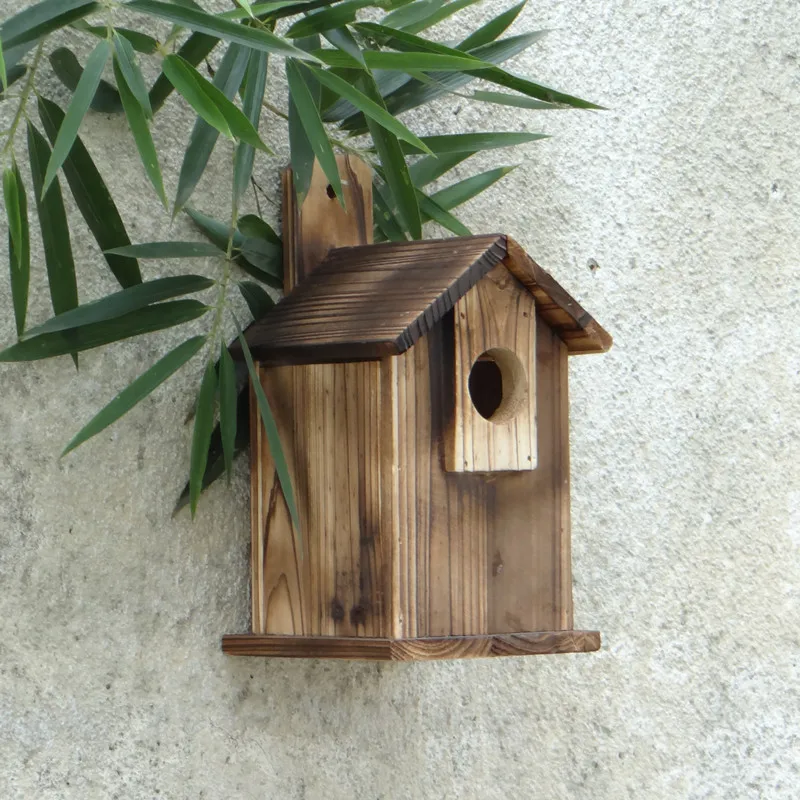 Junji-casa De Pájaros De Madera De Cedro,El Mejor Nido Colgante De Madera  Rústica - Buy Hecho A Mano Pájaro Casas,Barato Casas De Aves,De Casas De  Madera Product on 