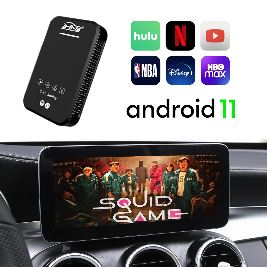 MMB Box: Android 11 CarPlay AI Box for Audi - Wireless CarPlay Integration