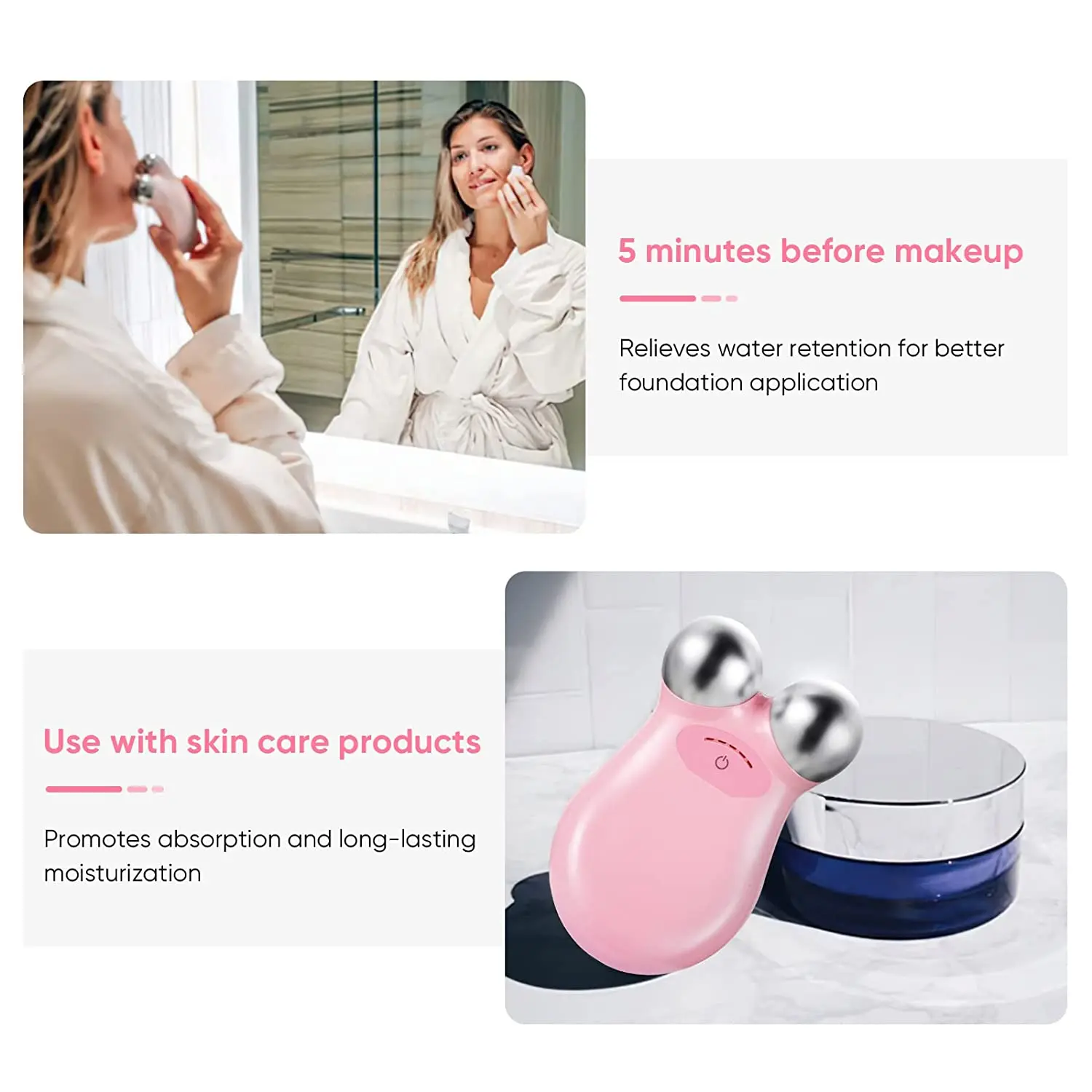 Microcurrent Mini Facial Skin Toning Device Image 8