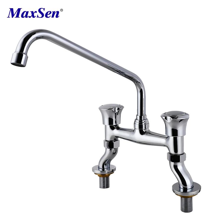 Chinese Manufacturer Deck Mounted Adjustable Double Inlets Dual Handweel Handle Upc Nsf 61 9 Kitchen Faucet Buy Upc Nsf 61 9 Kitchen Faucet Deck Mounted Faucet Kitchen Faucet Product On Alibaba Com