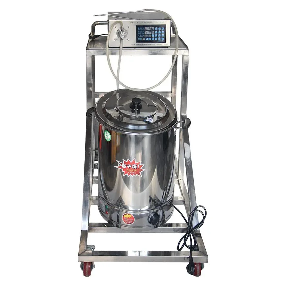 Small  Stainless Steel Machine Candle Pot Pump Filler Wax Melting Candle Filling Machine Wax Melter Candle Maker Machine