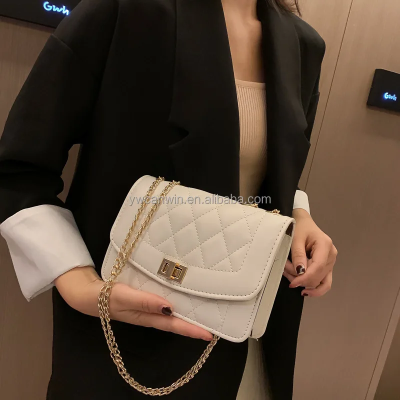 BBTT.ful Crossbody Bags for Women Medium PU Leather Shoulder Bag Purse  women's Evening Handbags with Chain Strap: Handbags