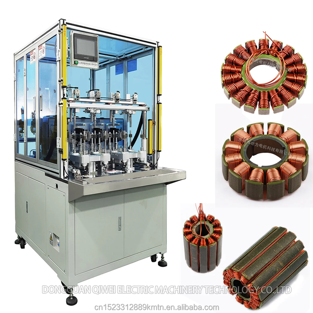 Qiwei Factory High Precision Fan Winding Machine Electric Motor Coil ...