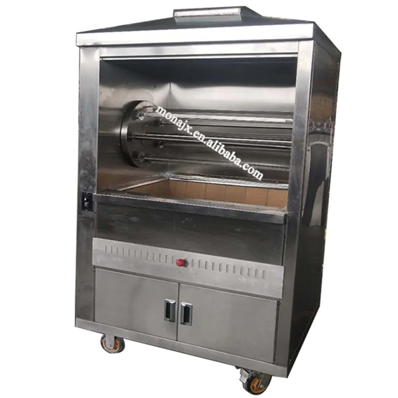 Peruvian Chicken Grill Machine Automatic Rotating Chicken Wing Barbecue Machine