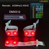 Control remoto de 10 zonas con 4 LED y 433MHz