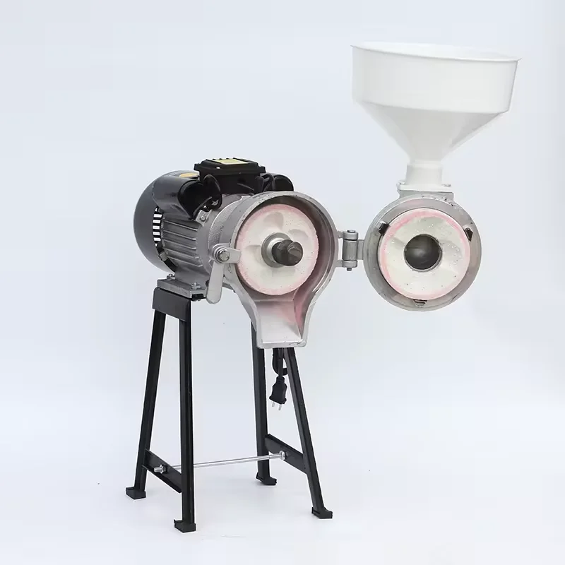 WEIYAN Popular Grain Grinder Machine Peanut Rice Soybean Pulp Grinding Wet and Dry Dual Use Grinding Machine Cereals Grinder