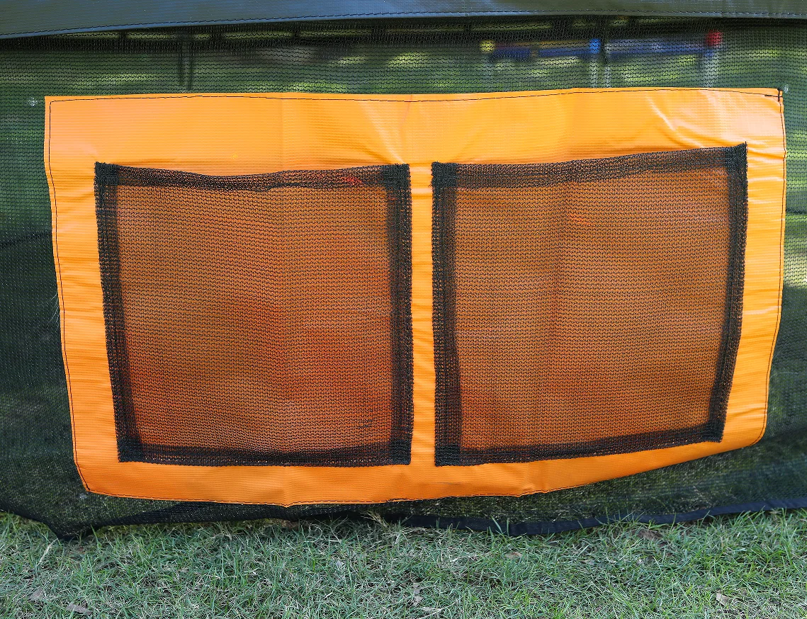 Jingyi Unisex Indoor/Outdoor 14FT Bungee Trampoline Protective Net Soft PVC Safe Kids Jumping Fitness Equipment Durable