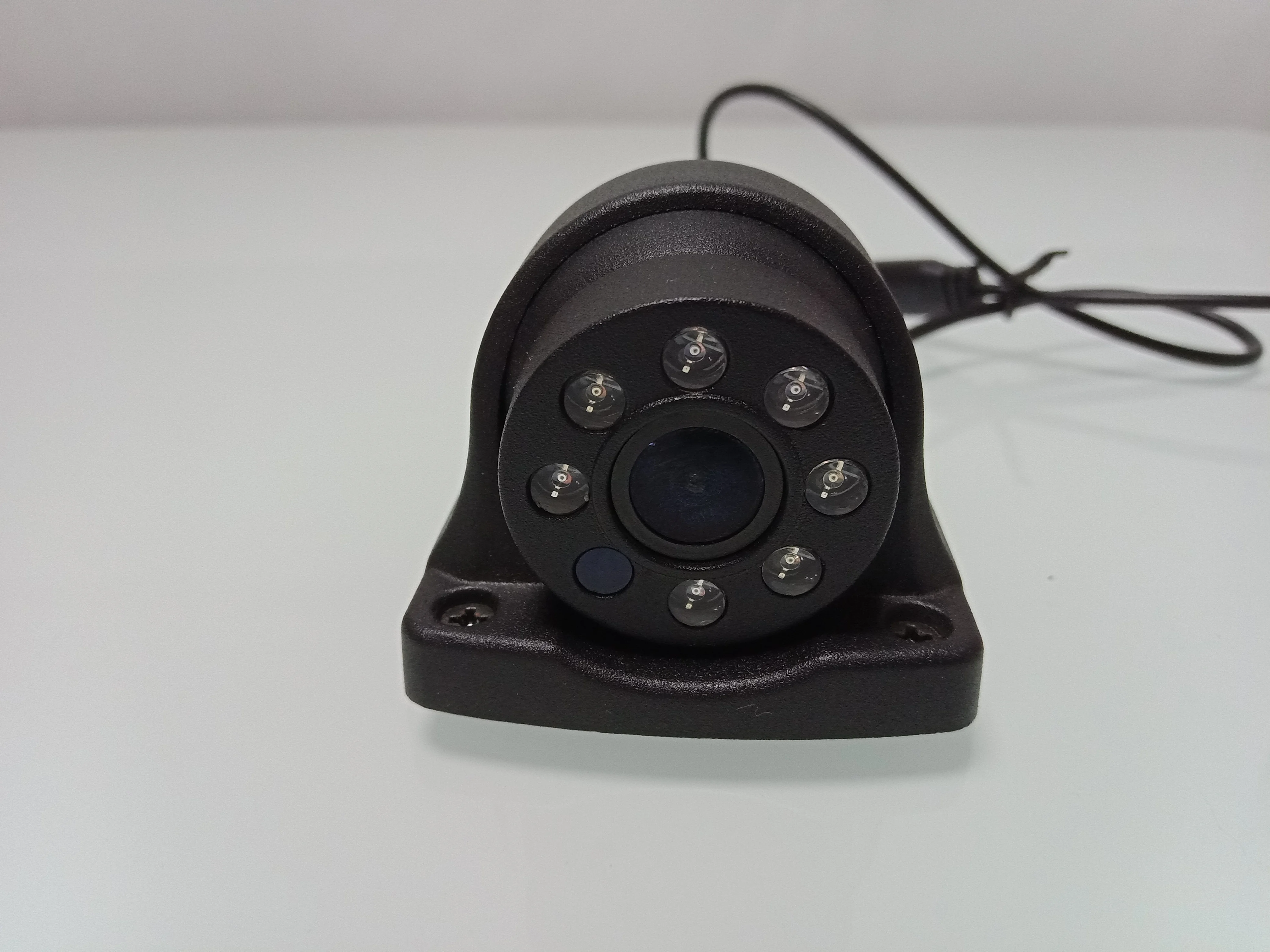 hd dc12红外夜视防水汽车停车后视摄像头侧面金属外壳汽车摄像头