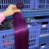 1 pezzo in bundle Colore uniforme#viola