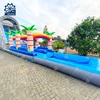 Tobogán Acuático Inflable Gigante de 18m de Largo