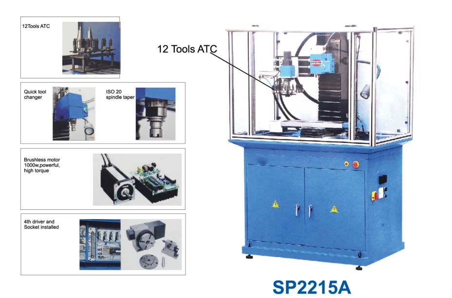 Cheap Hobby Education Mini Cnc Training Machine Sp2215a Small Cnc ...