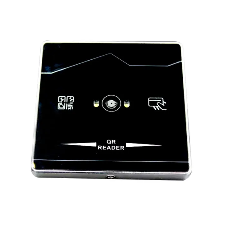 Waterproof Visitor Wiegand QR Code Reader RS232 RS485 RFID NFC Smart QR Code Scanner Outdoor Access Control System