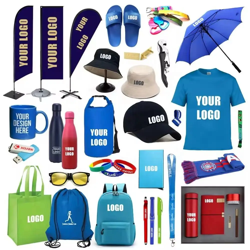 Custom Logo New Printing Cheap No Minimum Quantity Gadgets Small Gift Wholesale Promotional Items