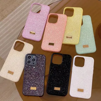 Star Diamond Phone Case Suitable For iPhone 15 14 Plus 13 12 Pro Max Shiny And shiny Diamond Shockproof Back Cover