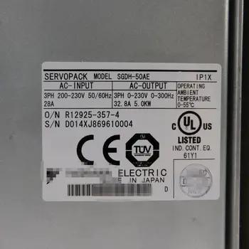 INDUSTRIAL PLC SGDH-50AE SERVO DRIVER SGDH50AE