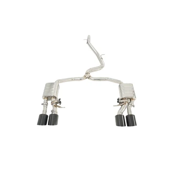 YT 304 Stainless Steel Catback Valvetronic Exhaust System for VW 8R Variant