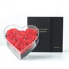 Scatola in acrilico con 9 rose