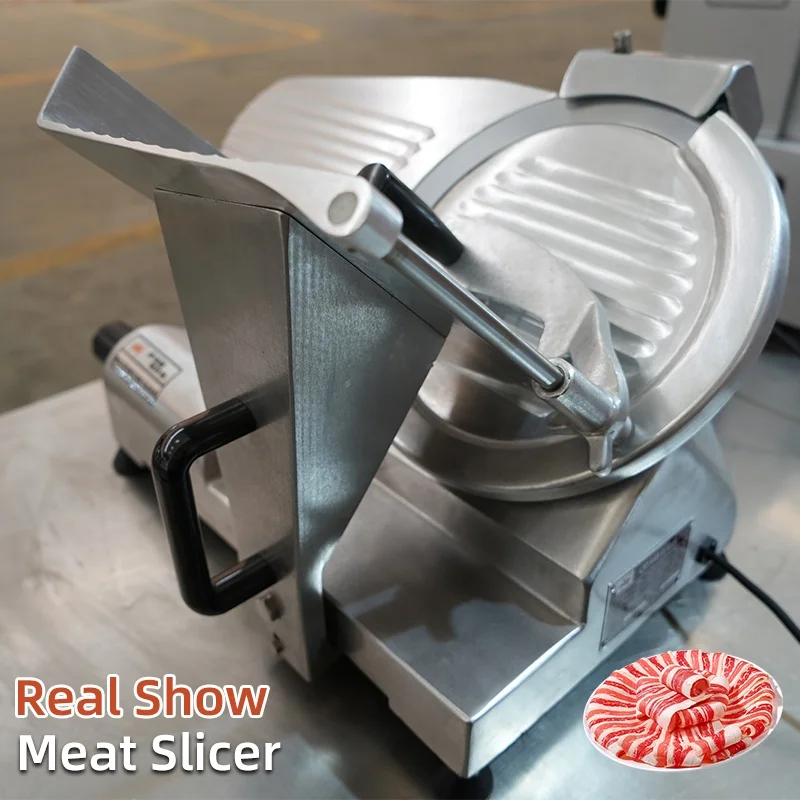 2023 Home Multifunction Full Automatic Frozen Mutton Beef Ham Cutter Cutting Slicer Slicing Machine