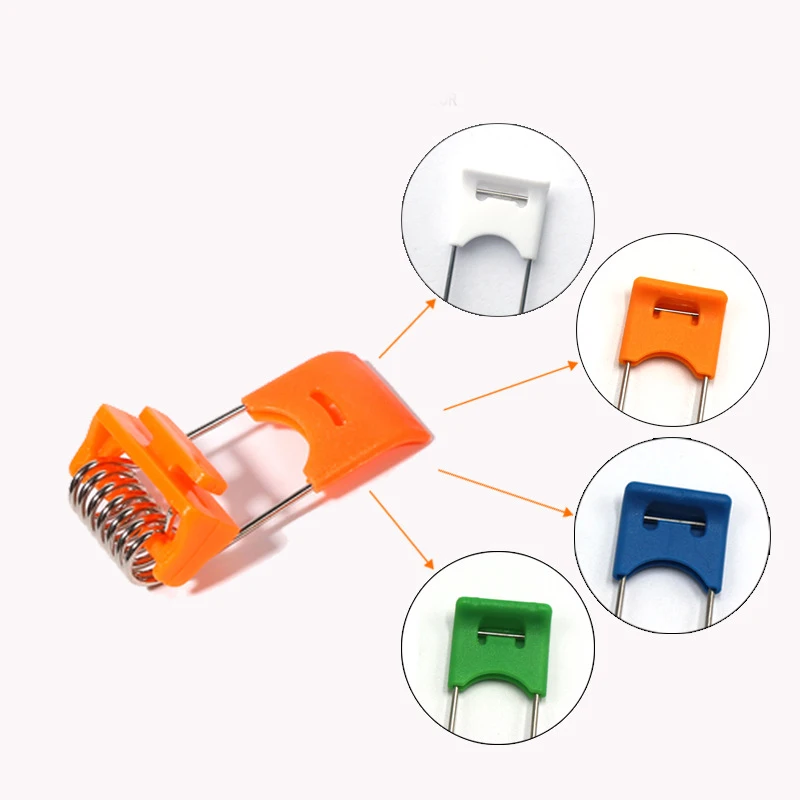 Custom LED Wire Form Loaded Clip Springs for Ultra-thin Panel Lights Easy Installation Slider Bracket Spring Clip