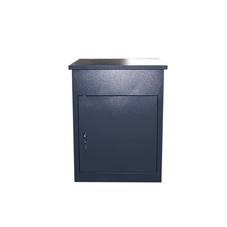 Blue Parcel Post Box