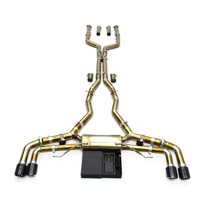 Catback Exhaust For BMW X5M / X6M F95 / F96 4.4TT 2020-2024 High Performance Titanium Valvetronic