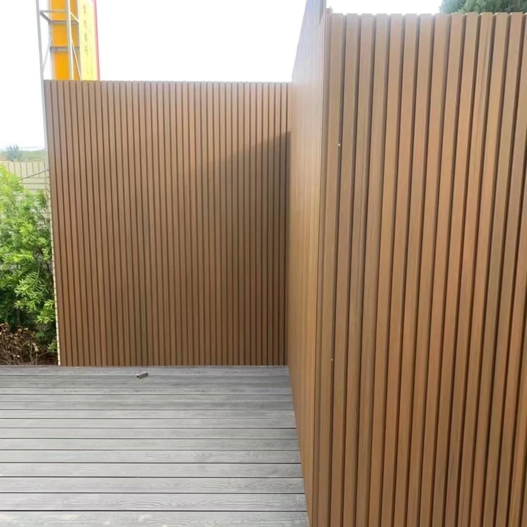 Reasonable Price Fluted Lambrin Exterior Decorative Fence Panel Pared Wpc  Fence Panel Outdoor Wpc Wall Cladding, image size:1080x1080