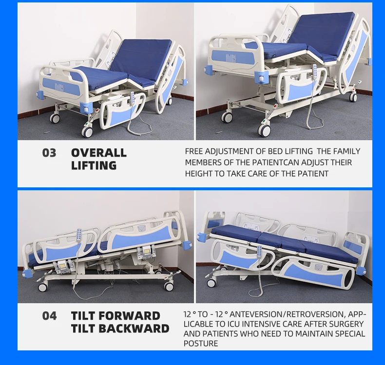 Queen Size Electric 5 Functions Hill Rom 405 Electric Hospital Bed for Sale