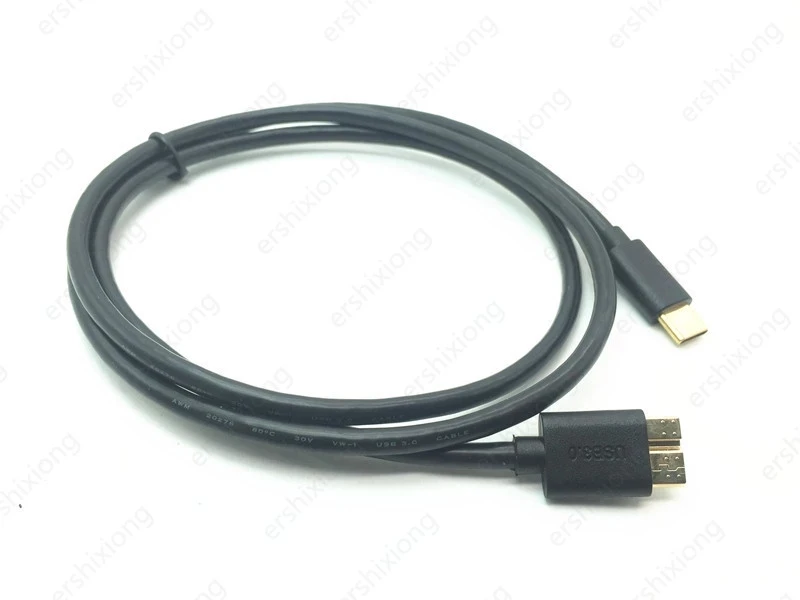 Câble Sounix USB C vers micro B - Câble disque dur - Micro B 3.0/5Gbps -  1.5 mètre 