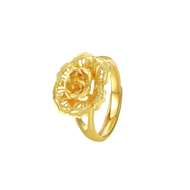 24k gold rings for women fashion