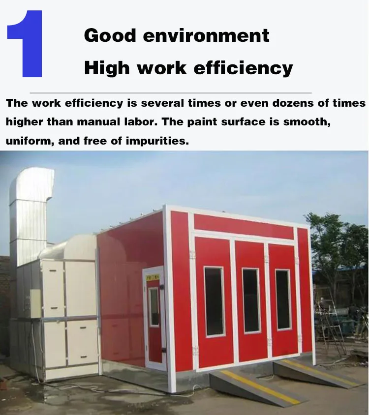 Oem Spray Booth Car Painting Room Paint Ovens Spray Booths Auto Baking