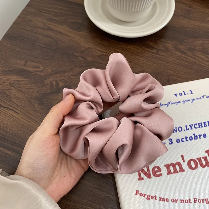 Modal Silk Elastic Handmade Rubber Band/Scrunchie 26