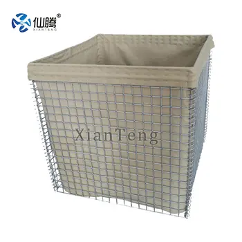 High Tensile Anti-corrosion Explosion-proof Bastion Barrier Wall Defensive Sand Barrier Gabion Mesh Box Sand Cage