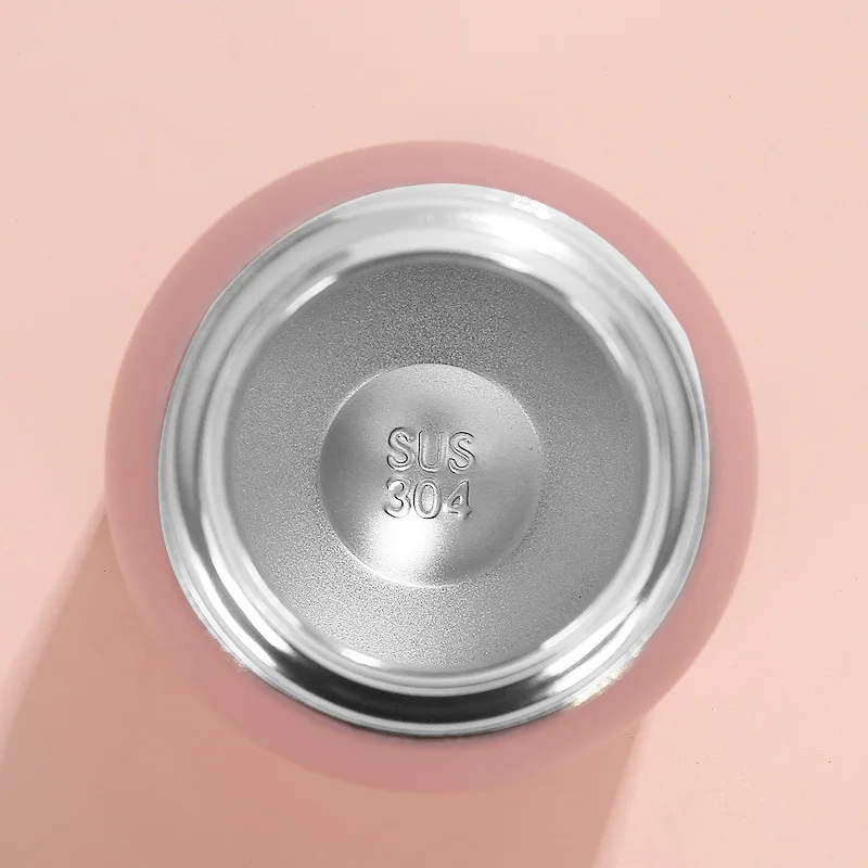 330ml Cute Mini Insulated Flask Led Temperature Display Kids Stainless Steel Water Bottle