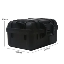 Tool Box Small Ammo Box High Quality Plastic Injection Molding Top Load Hard Case Rolling Waterproof Double Case Palace Case