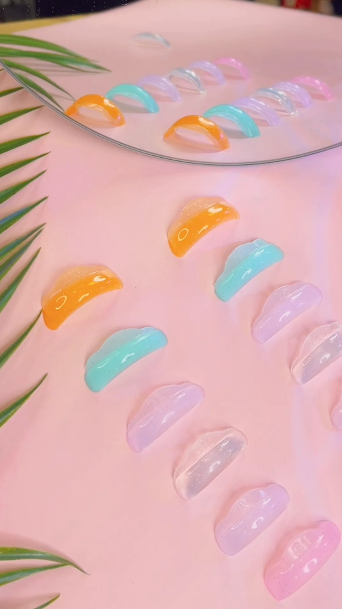 Lash Lift Shields Self Sticky Eyelash Lifting Pad Glueless Silicone