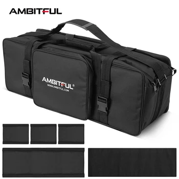 105cm 75cm Padded Case for Photography Equipment Shooting Kit for Tripod Light Stand Umbrella Photo Studio Accessories Carry Bag