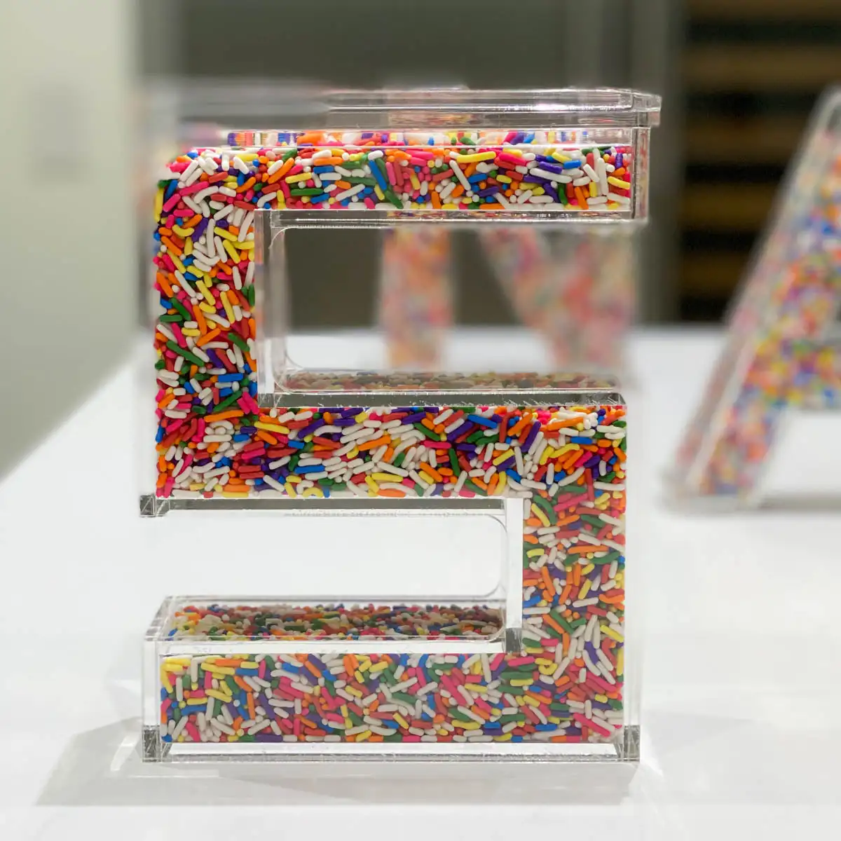 Acrylic Fillable Letter Clear / 3d Acrylic Letters Fillable / Acrylic