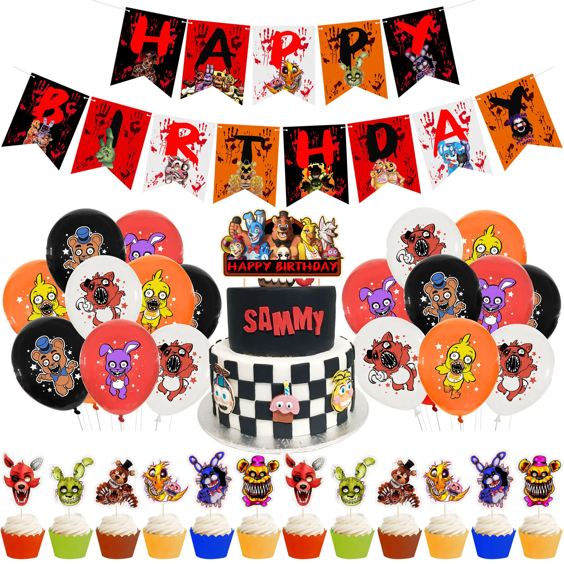 Five Nights at Freddy's Birthday Party Ideas, Photo 10 of 46