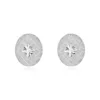 White earrings