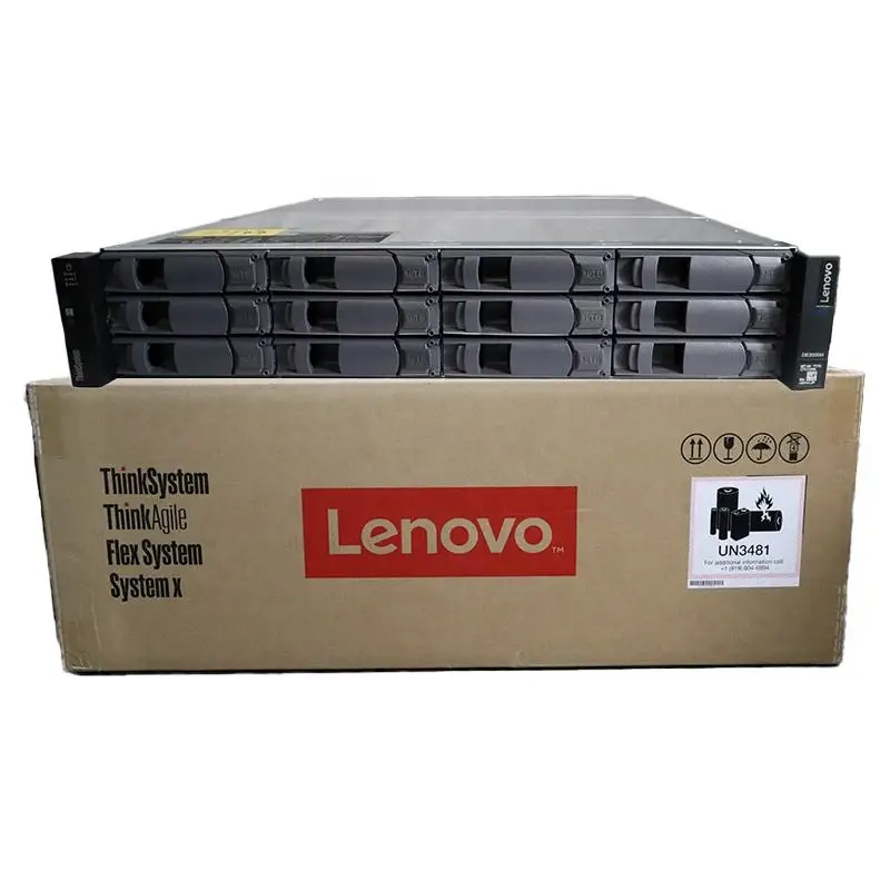 bargaining wholesaleThinkSystem DE2000H DE4000H DE6000H DM5000 F 2U12 2U24 DISK DE Series Hybrid Flash Array Rack Storage Server_5
