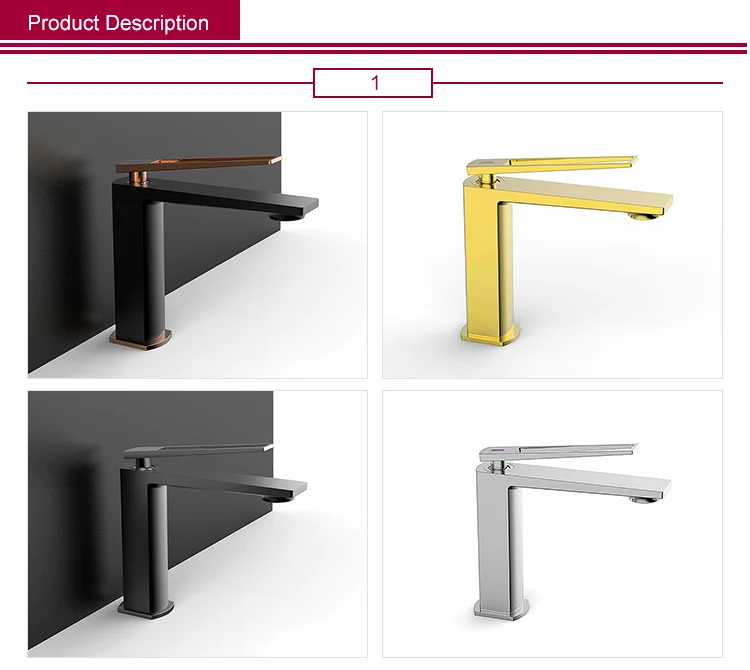 YEKALON FT-8501 Bathroom Modern Single Level Basin Faucet Tap Sanitary Ware Faucets Basin faucet mixer
