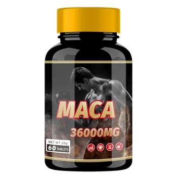 Hot Selling Maca Root Extract Powder Strong Man Supplement Black Maca Root Capsules
