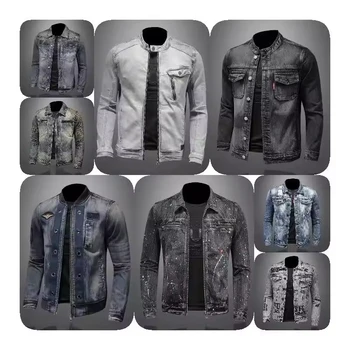 Men's thin Jacket for Autumn and winter denim jacket men