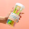 Children's Color Printed Toothbrushes 8-Pack