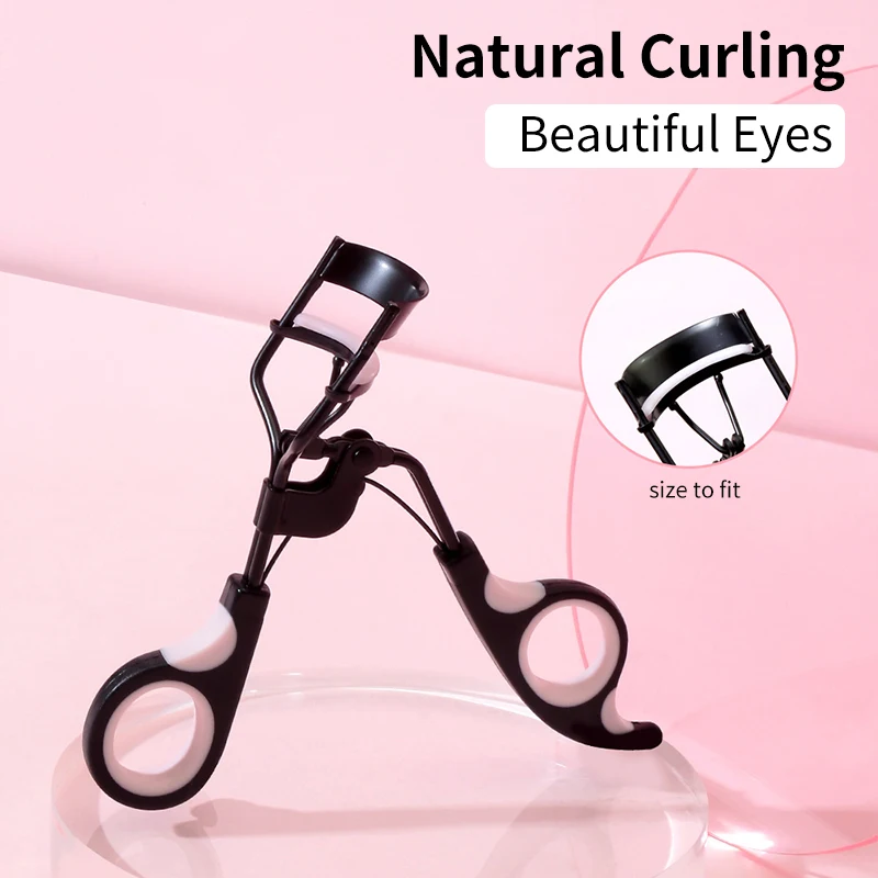 LMLTOP Pink Custom Logo A0383 3D Eye Lash Curler Wholesale Makeup Tool for Curling False Eyelash