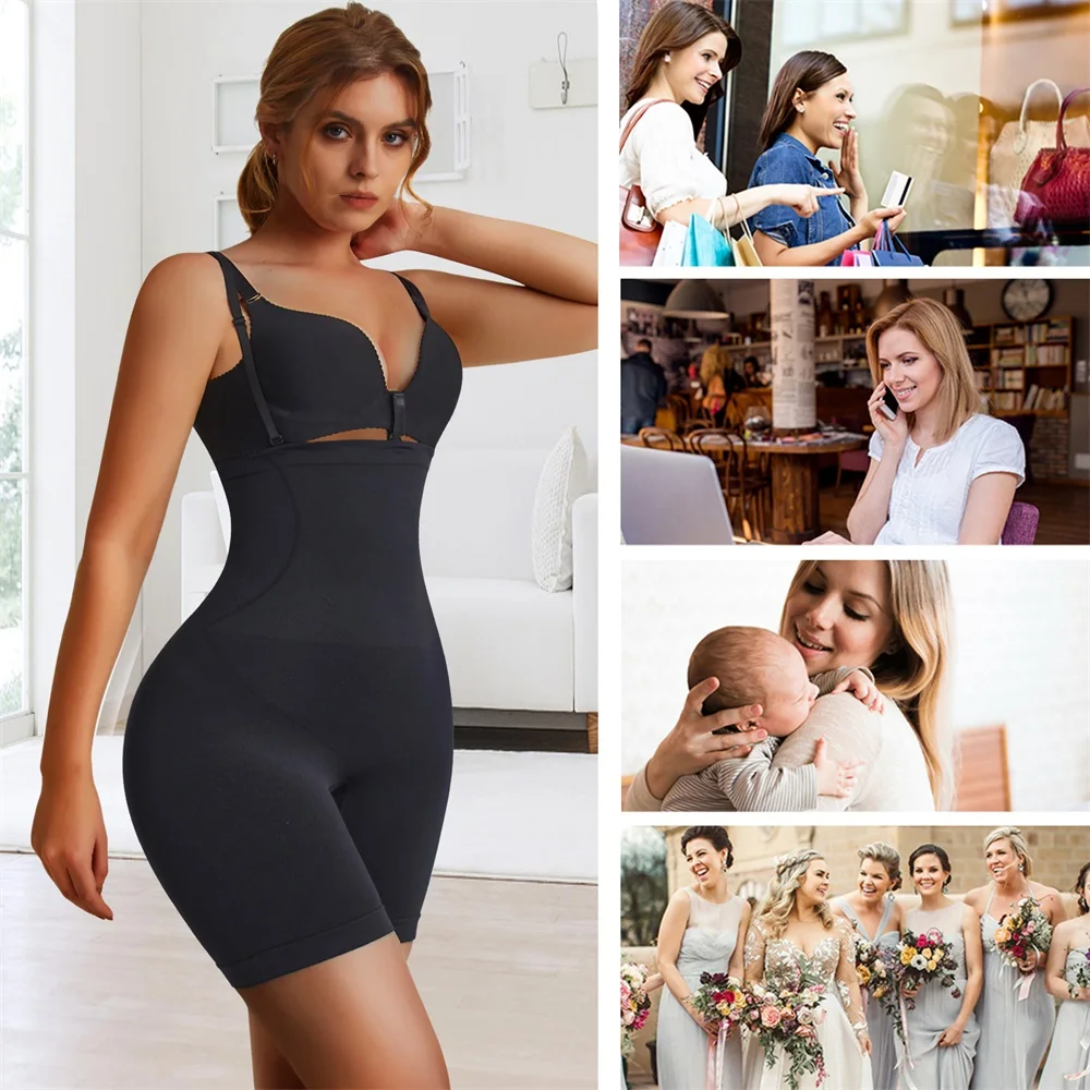Custom Women Butt Lift Shapewear Bodysuit Sculpting Full Body Shaping Slim Tummy Control Pant Waist Trainer Shaper for Women supplier