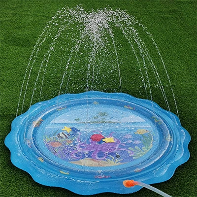 Детский водяной коврик с фонтаном с индивидуальным узором в наличии