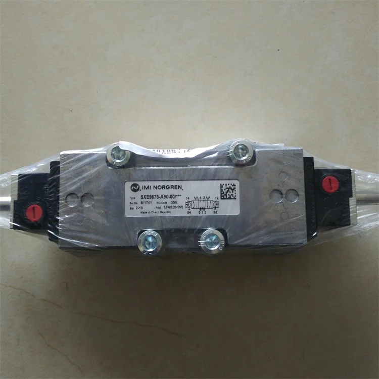 ISO3# New Solenoid Valves 24VDC SXE9675-A50-00 for NORGREN BUSCHJOST